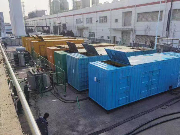 陵水柴油发电机出租案例展示